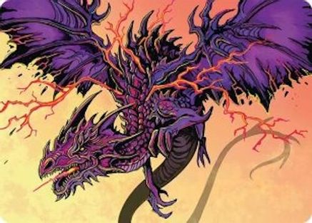 Stormshriek Feral Art Card (35/54) (AATDM-035) - Art Series: Tarkir: Dragonstorm
