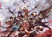Will of the Jeskai Art Card (54/54) (AATDM-054) - Art Series: Tarkir: Dragonstorm