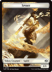 Spirit (0006) // Spirit (0007) Double-Sided Token (TDM-6 // 7) - Tarkir: Dragonstorm Foil