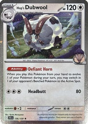 Hop's Dubwool (Cosmos Holo) 136/159  - Holofoil Miscellaneous Cards & Products - Holo Rare