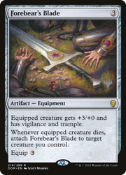 Forebear's Blade (PPM20-214) - Dominaria Promos