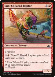 Sun-Collared Raptor (RIX-118) - Rivals of Ixalan Foil
