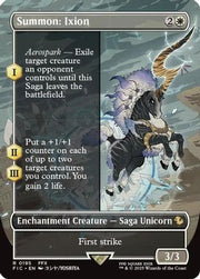 Summon: Ixion (Borderless) (FIC-195) - Commander: FINAL FANTASY Foil