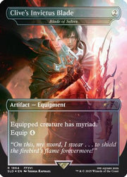 Clive's Invictus Blade - Blade of Selves (Rainbow Foil) (SLD-1864) - Secret Lair Drop Series Foil