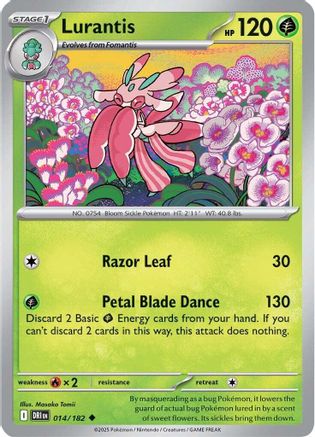 Lurantis 014  SV10 Destined Rivals - Uncommon