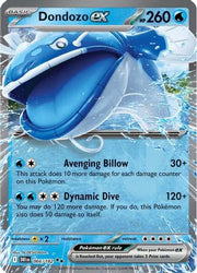Dondozo ex 066/182  - Holofoil SV10 Destined Rivals - Double Rare