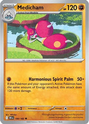 Medicham 100  - Reverse Holofoil SV10 Destined Rivals - Uncommon