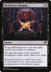 Reckoner's Bargain (NEO-120) - Kamigawa: Neon Dynasty
