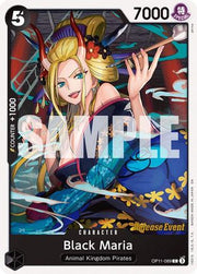 Black Maria (OP11-089) - A Fist of Divine Speed Release Event Cards
