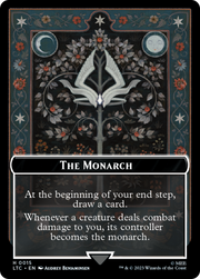 The Monarch (TLTC-015) - Tales of Middle-earth Commander Tokens