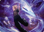 Cloud's Limit Break Art Card (AAFIN-023) - Art Series: FINAL FANTASY