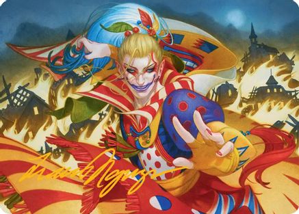 Ruinous Ultimatum Art Card (Gold-Stamped Signature) (AAFIN-033) - Art Series: FINAL FANTASY