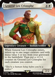 General Leo Cristophe (Extended Art) (FIC-135) - Commander: FINAL FANTASY Foil