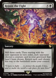 Rejoin the Fight (Extended Art) (FIC-118) - Commander: FINAL FANTASY Foil