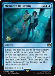 Memories Returning (PRE-063) - Prerelease Cards Foil