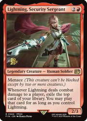Lightning, Security Sergeant (PRE-560) - Prerelease Cards Foil