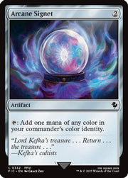 Arcane Signet (0332) (Surge Foil) (FIC-332) - Commander: FINAL FANTASY Foil