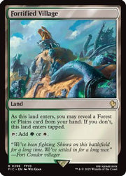 Fortified Village (Surge Foil) (FIC-396) - Commander: FINAL FANTASY Foil