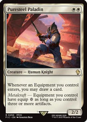 Puresteel Paladin (Surge Foil) (FIC-250) - Commander: FINAL FANTASY Foil