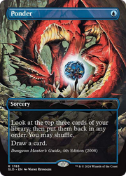 Ponder (SLD-1783) - Secret Lair Drop (Borderless)