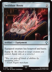 Swiftfoot Boots (Surge Foil) (FIC-361) - Commander: FINAL FANTASY Foil
