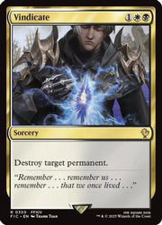 Vindicate (Surge Foil) (FIC-330) - Commander: FINAL FANTASY Foil