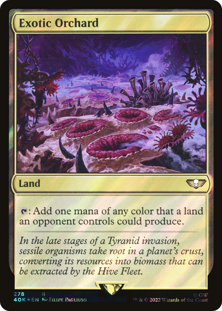 Exotic Orchard (40K-278) - Warhammer 40,000 Commander Foil