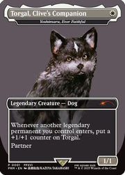 Torgal, Clive's Companion - Yoshimaru, Ever Faithful (MagicCon: Las Vegas 2025) (UMP-001) - Unique and Miscellaneous Promos