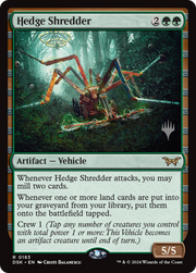 Hedge Shredder (PPDSK-183) - Duskmourn: House of Horror Promos Foil