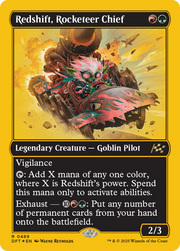 Redshift, Rocketeer Chief (DFT-489) - Aetherdrift Foil