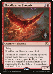 Bloodfeather Phoenix (PPMOM-132P) - March of the Machine Promos Foil