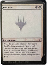 Save Point (-) - Un-Known Event Playtest Cards