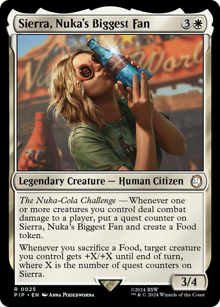 Sierra, Nuka's Biggest Fan (PIP-025) - Fallout