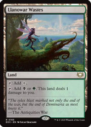 Llanowar Wastes (EOC-165) - Commander: Edge of Eternities