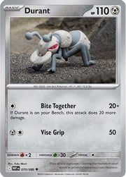 Durant 070/086  SV White Flare - Uncommon