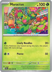 Maractus 008/086  SV Black Bolt - Common