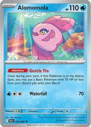 Alomomola 027/086  - Reverse Holofoil SV Black Bolt - Uncommon
