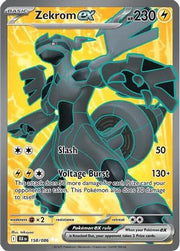 Zekrom ex 158/086  - Holofoil SV Black Bolt - Secret Rare