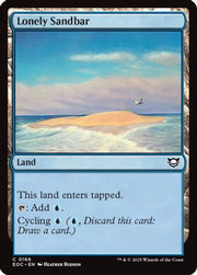 Lonely Sandbar (EOC-166) - Commander: Edge of Eternities