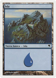 Island (Spanish) - "Isla" (E57) (PSAL-E57) - Magic Encyclopedia 2005 (Salvat/Hachette)