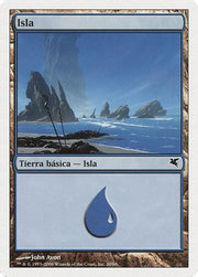 Island (Spanish) - "Isla" (H20) (PSAL-H20) - Magic Encyclopedia 2005 (Salvat/Hachette)