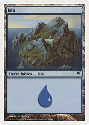 Island (Spanish) - "Isla"(E20) (PSAL-E20) - Magic Encyclopedia 2005 (Salvat/Hachette)