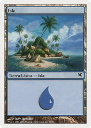 Island (Spanish) - "Isla" (H10) (PSAL-H10) - Magic Encyclopedia 2005 (Salvat/Hachette)