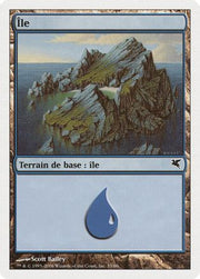 Island (French) - "Ile" (H33) (PSAL-H33) - Magic Encyclopedia 2005 (Salvat/Hachette)