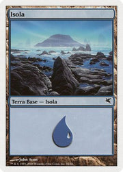 Island (Italian) - "Isola" (H34) (PSAL-H34) - Magic Encyclopedia 2005 (Salvat/Hachette)