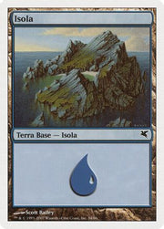 Island (Italian) - "Isola" (E34) (PSAL-E34) - Magic Encyclopedia 2005 (Salvat/Hachette)
