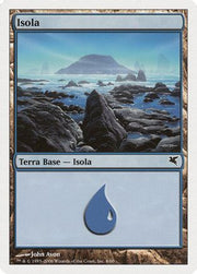 Island (Italian) - "Isola" (H8) (PSAL-0H8) - Magic Encyclopedia 2005 (Salvat/Hachette)