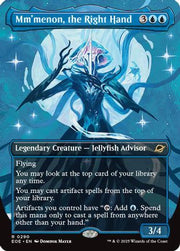 Mm'menon, the Right Hand (Borderless) (EOE-290) - Edge of Eternities Foil