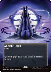 Ancient Tomb (0046) (Borderless) (EOS-046) - Edge of Eternities: Stellar Sights Foil