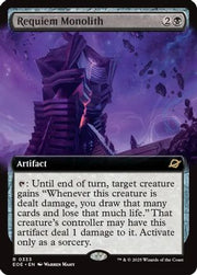 Requiem Monolith (Extended Art) (EOE-333) - Edge of Eternities Foil